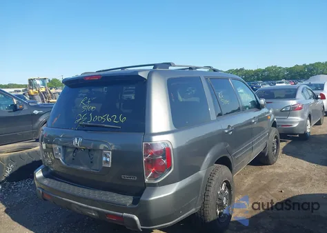 2008 Honda Pilot Ex-L z USA, uszkodzony, nr VIN 5FNYF185X8B001578